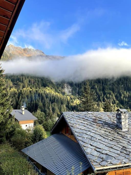 T3 Champagny-En-Vanoise Avec Terrasse Plein Sud La Plagne Luaran gambar